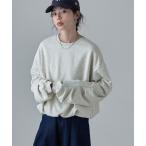 トレーナー スウェット タックスリーブバルーンスウェット レディース