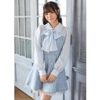 ショッピングリボン ワンピース ２ＷＡＹリボン付きラメツイードドッキングワンピース