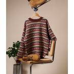 ニット セーター FILA フェアアイルセーター レディース メンズ