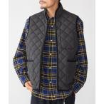 ショッピングジレ ベスト ジレ SHIPS:「手洗い可能」NETPLUS(R) キルティング スタンド ベスト メンズ