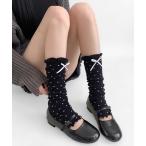  гетры Nia(nia)/ отметка лента точка рисунок гетры женский 