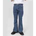 ショッピングブーツカット 「CORPUS TOKYO」 加工ブーツカットデニムパンツ 4 ブルー メンズ