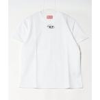 ショッピングtシャツ レディース 半袖 「DIESEL」 半袖Tシャツ SMALL ホワイト レディース