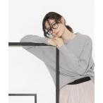 ショッピングnano 「NANO universe」 長袖ニット FREE グレー レディース