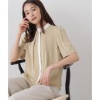 「N.（N. Natural Beauty Basic）」 半袖ブラウス MEDIUM ベージュ系その他 レディース