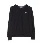 ショッピングセール価格 「FRED PERRY」 Vネックニット 12 ブラック レディース