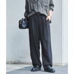 パンツ タックバレルパンツ レディース