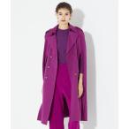「GRACE CONTINENTAL」 トレンチコート 38 パープル レディース