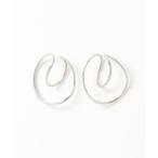 [cui-cui] серьги ( обе уголок для ) FREE серебряный женский 