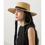 ショッピングストローハット 「Libra Cue」 ストローハット FREE ナチュラル レディース