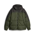 「PUMA」 ダウンジャケット MEDIUM カーキ メンズ