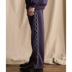 「schott」 ジャージパンツ S パープル メンズ