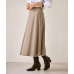 スカート ポンチフレアイージースカート/セットアップ対応