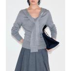 ショッピングニットタイ tシャツ ウール混 セーラーカラー タイ付き ニットトップス FQ25S178「Fano Studios」「2025AW」 レディース メンズ