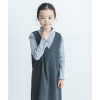 tシャツ 「WEB/一部店舗限定サイズ」メローフリルリブハイネックTシャツ(KIDS) キッズ 子供服 男の子 女の子