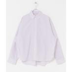 ショッピングジムフレックス ブラウス シャツ GYMPHLEX　SHORT BUTTON DOWN SHIRTS LONG-SLEEVE レディース