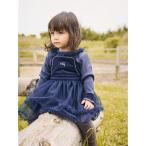 スカート ラメチュールドッキングジャンパースカート キッズ 子供服 女の子