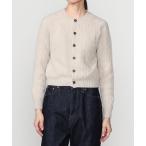 カーディガン MORRIS ＆ SONS | ジーロンラム ケーブルニットカーディガン WOMEN レディース