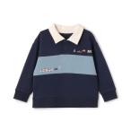 トレーナー  乗り物刺しゅうポロスウェット キッズ 子供服 男の子