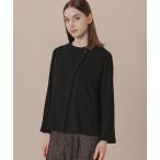 ジャケット テーラードジャケット パウダリーソフトジョーゼットジャケット レディース