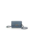 ショルダーバッグ バッグ リボンモチーフ金具スプリットレザーショルダーバッグ レディース