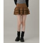 ショッピングスウェード スカート 3.3 Field Trip／フェイクスウェードフリルスカート