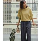 パンツ ラメストライプ ワイドパンツ レディース