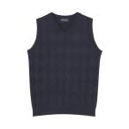 ベスト ジレ ダイヤ柄 ニットベスト メンズ