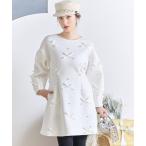 ワンピース Ayano×Chesty ベロアリボンパールワンピース