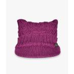 キャップ 帽子 ネコ耳ニットキャップ レディース