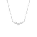 ネックレス シルバー アーチ ネックレス レディース