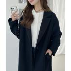 コート チェスターコート ダブルチェスター ロングコート レディース