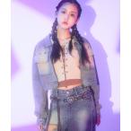 コート アウター ビス付 クロップド