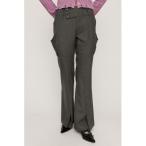  слаксы брюки WIDE BELT FLARE PT широкий ремень flare pants осень одежда зима одежда женский 