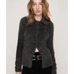 ショッピング秋 カーディガン WAIST SHAPE KNIT TOPS ウエストシェイプ ニット カーディガントップス カーディガン 秋服 冬服 レディース