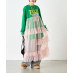 ワンピース スウェットドッキングワンピース