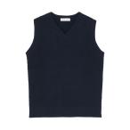 ベスト ジレ アンチピリング Vネック ベスト レディース