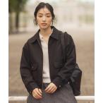 ショッピングカジュアル ブルゾン アウター カジュアルに羽織れる、大人のツイードトラックジャケット レディース