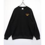トレーナー スウェット 「GROOVY STORE」アメカジ裏起毛スウェットクルー メンズ レディース
