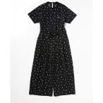 ショッピングAll サロペット オーバーオール 「L's」SHORT SLEEVE ALL IN ONE NY/PU PRINT/ショートスリーブオールインワン プリント