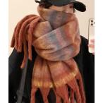  muffler палантин [ ammy. / Amy точка ] Корея способ retro окантовка muffler женский 