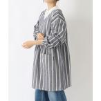 ショッピングエプロン エプロン ヘリンボーン織 かっぽうぎ NV