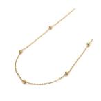 ネックレス 「KONRON/コンロン」Necklace : Mayu w/gold coating 80cm レディース メンズ