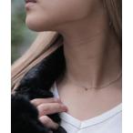 ネックレス 「KONRON/コンロン」ミニスカル ネックレス w/ホワイトダイヤモンド レディース メンズ