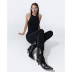 ブーツ Karter カーター ポインテッドトゥルーシュドバックルキトゥンヒールブーツ レディース