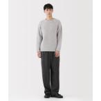 ショッピング無印 セーター ニット 「MUJI Labo」紳士　メリノウールローゲージクルーネックセーター メンズ レディース