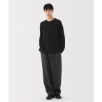 ショッピング紳士 セーター ニット 「MUJI Labo」紳士　自然の色を生かして染色した　ヤク畦編みクルーネックセーター メンズ レディース