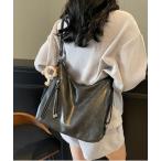 ショルダーバッグ バッグ Y2K チャーム付き大容量バッグ ショルダーバッグ＆斜め掛けバッグ デイリー＆通勤用 レディース