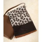 ストール マフラー レオパードストール レディース