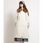 ステンカラーコート コート ローブ コート レディース